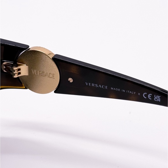 NEW VERSACE VE4453 108/87 SQUARE HAVANA WOMEN SUNGLASSES VERSACE MOD 4453 - Picture 9 of 10